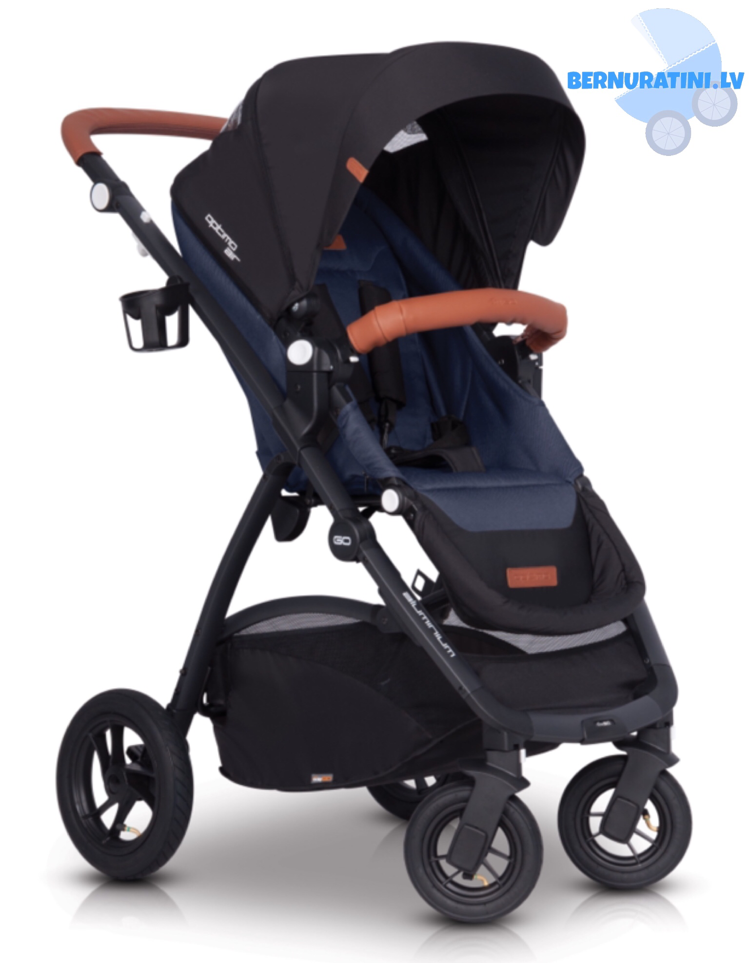 EasyGo Optimo Air Denim Pastaigu rati