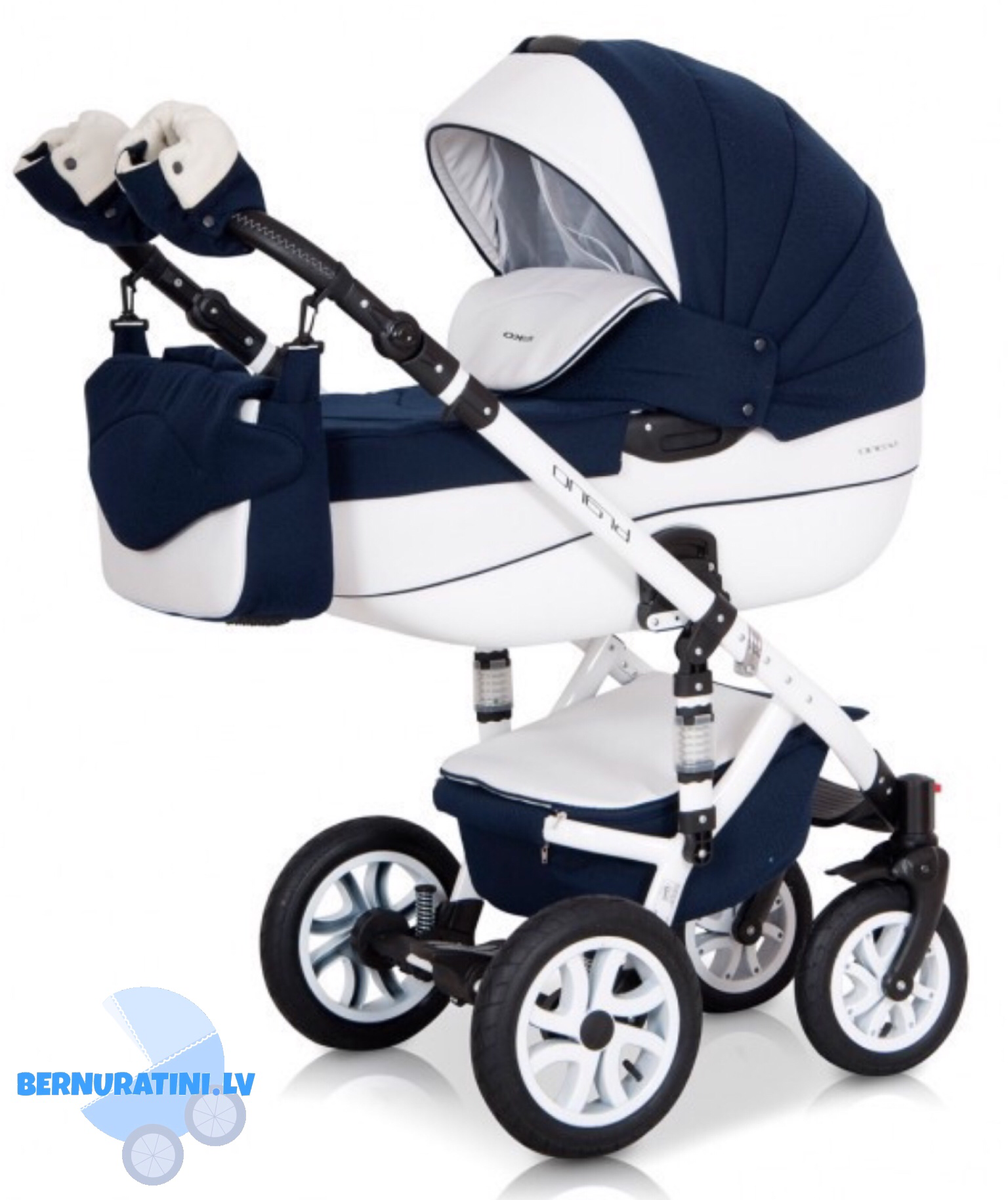 bērnu universālie rati Riko Brano Ecco 11 Navy